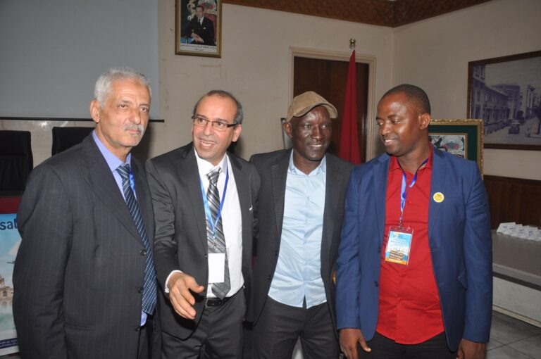 Moussa NDAO ancien international du football senegalais , était notre facilitateur entre nous et les autorités du tourisme marocain pour  une  destination Casamance  