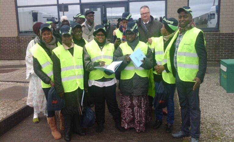 Une forte délégation des femmes commerçantes et transformatrices de la région de Ziguinchor pour un partenariat solide avec Dunkerque ( France) organisé le partenaire stratégique la fondation du port autonome de Dakar