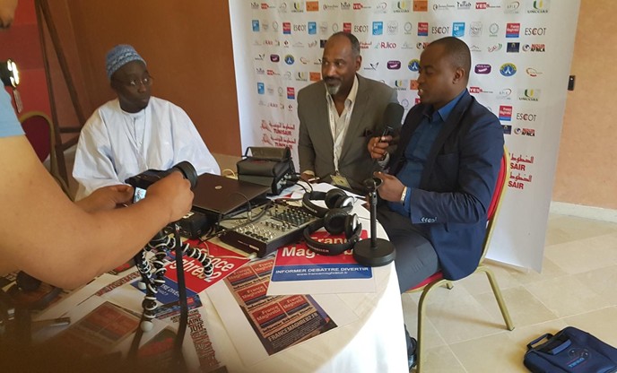 Interview en Tunisie avec TV France maghreb 24 /04/2017 sur des défi du développement de l’afrique